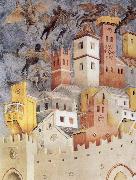 The Devils Cast our of Arezzo Giotto